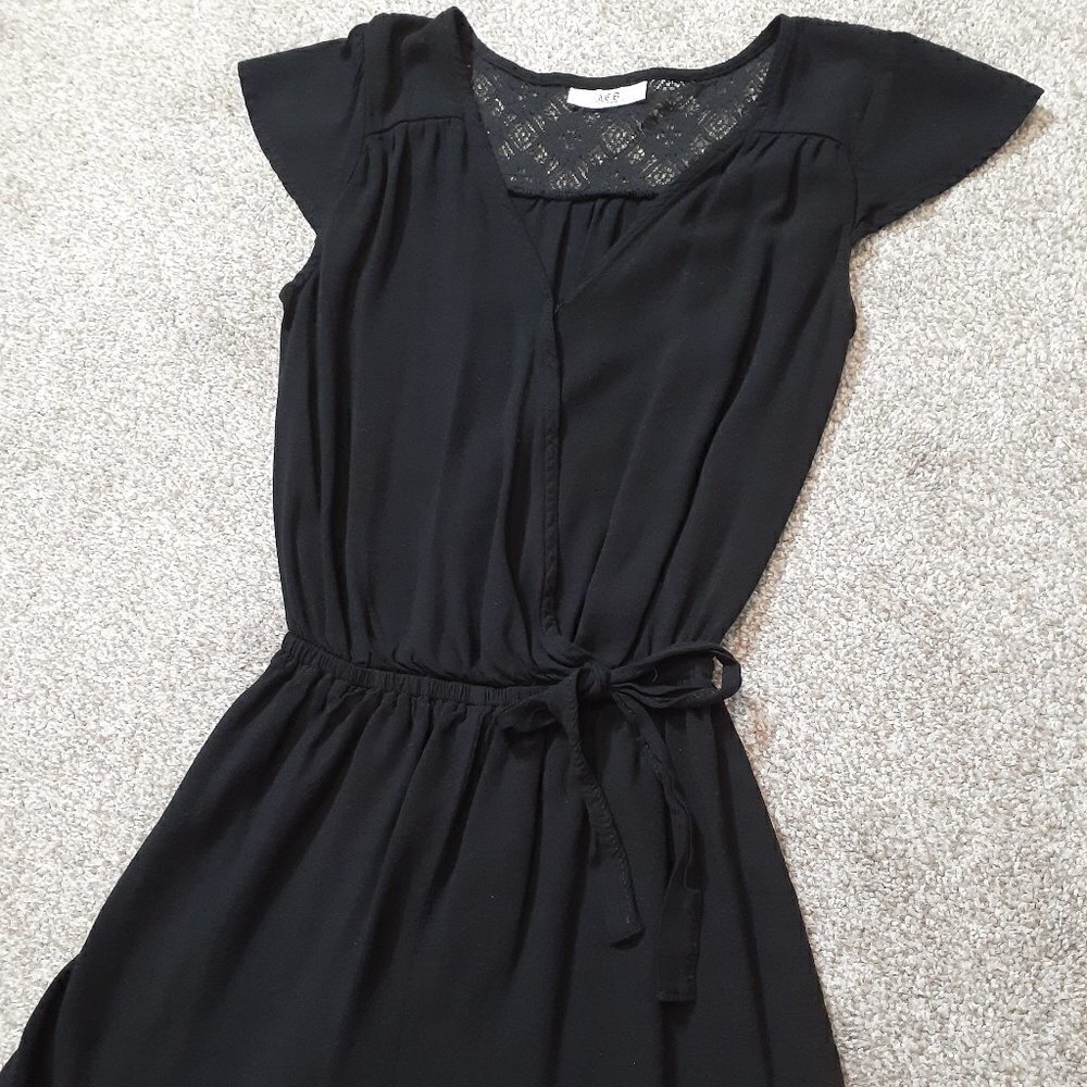 JOE B by Joe Benbasset Short Mini Black Short Sleeved Romper; Size XS
